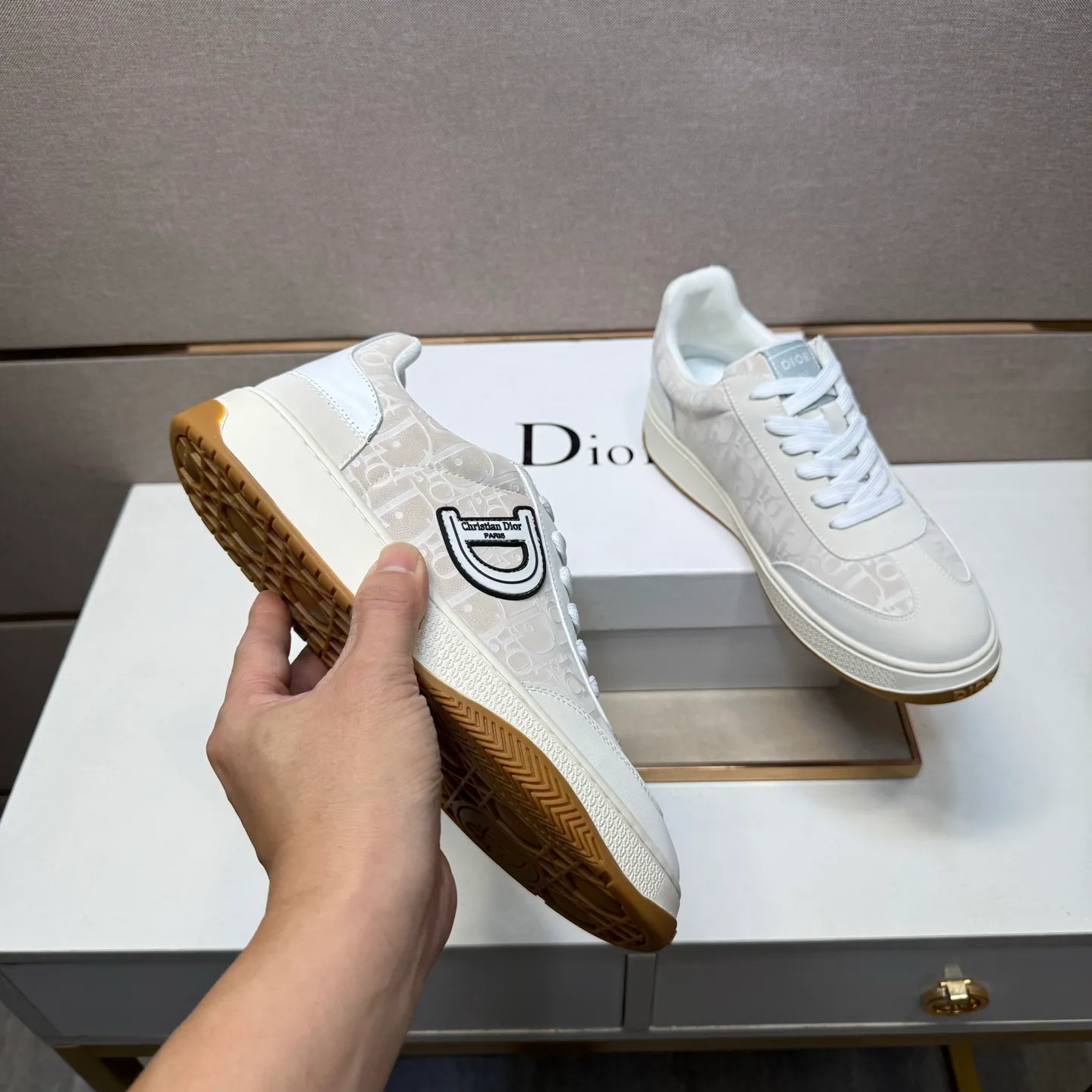 Men's men's shoes 💰pp380 [Dior~] Men's casual shoes 2025z cabinet sales simultaneously 🔶Size: 38-44 #️⃣ 🔷4 colors🔜The upper is made of multi-material splicing➕Mesh lining, comfortable and breathable, sole: original comfortable and wear-resistant outsole, ⚠️real thing📱photographed🎬real thing is better📢📢📢
